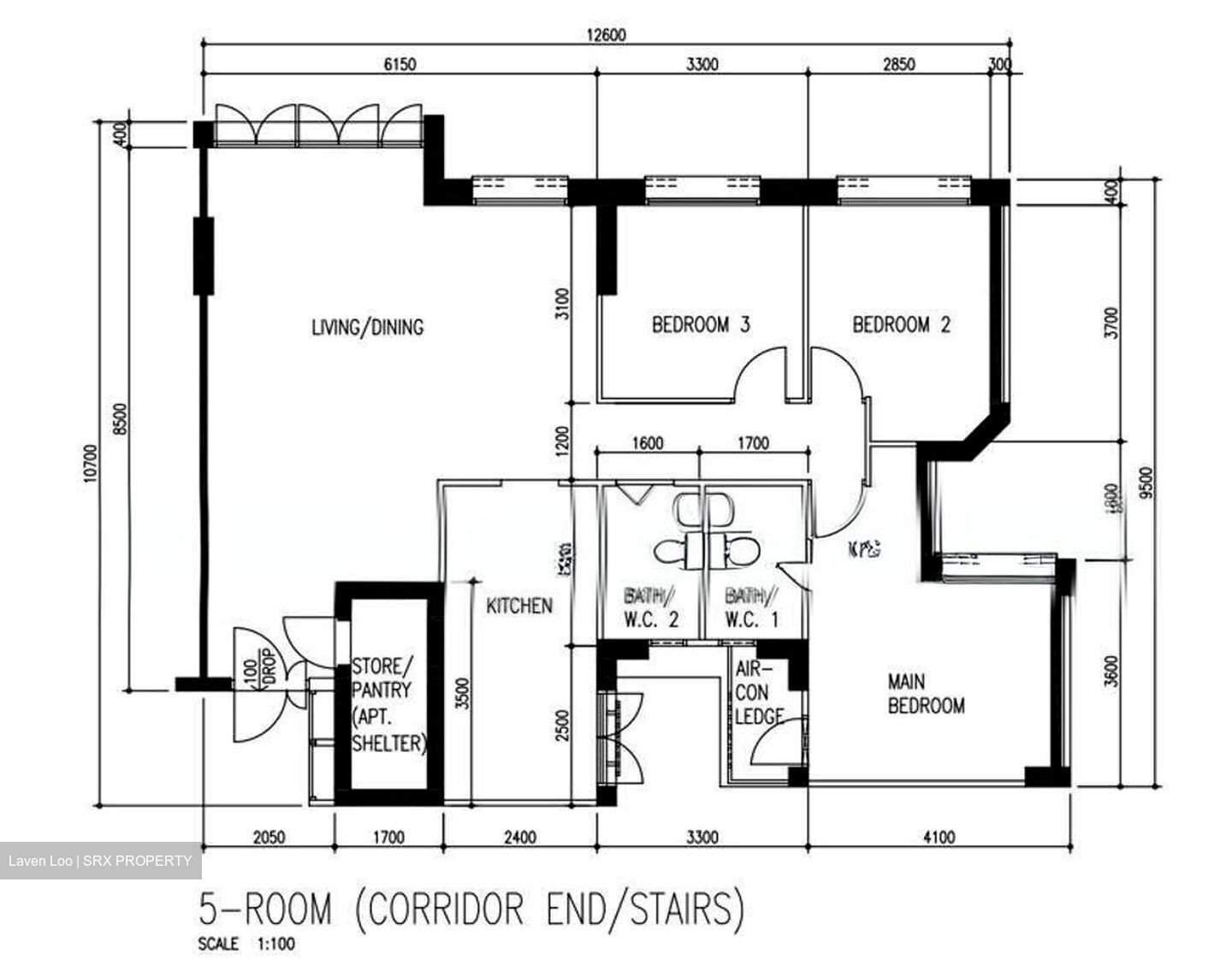 Blk 56 Strathmore Avenue (Queenstown), HDB 5 Rooms #613921521